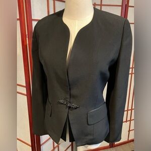 Jones New York Black “Tux” Style Women's Blazer & Bonus Dress Pls Read!